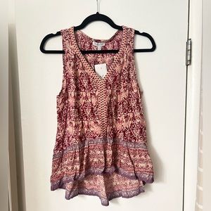 Patrons of Peace printed tank top